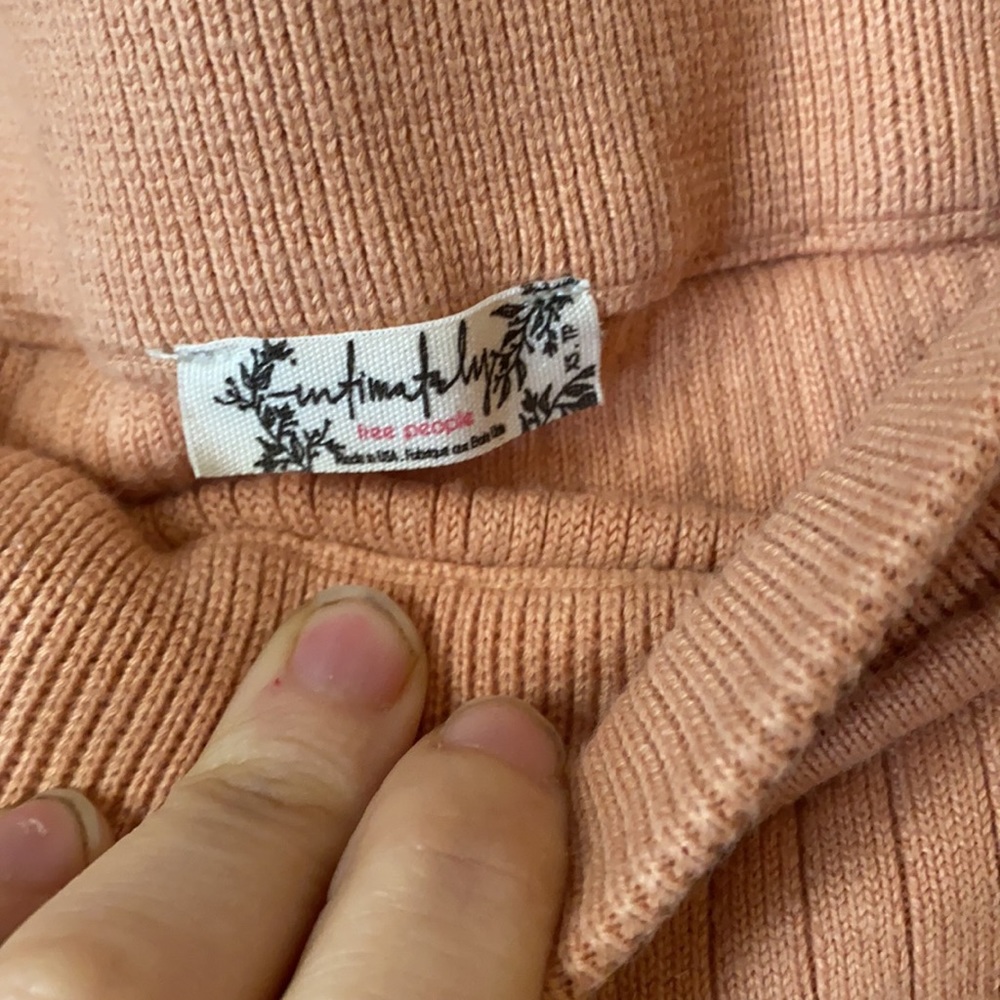 Free People Peach 90s set